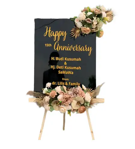 Papan Bunga Akrilik Lebakkeusik